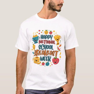 happy national school breakfast week T-Shirt