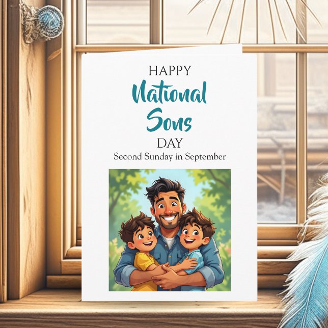 Happy National Sons Day! September 28th Card (Creator Uploaded)
