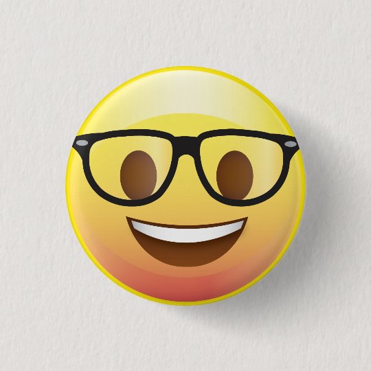 emoji face with glasses