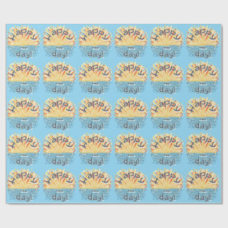 Happy New Day! Wrapping Paper