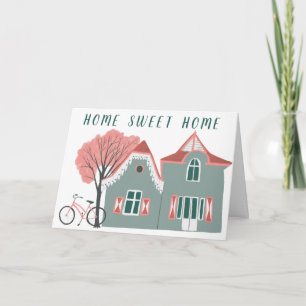 Happy New Home Sweet Illustrated CUSTOM Card