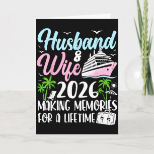 Happy New Trip Husband &amp; Wife 2026 Making Memo Card