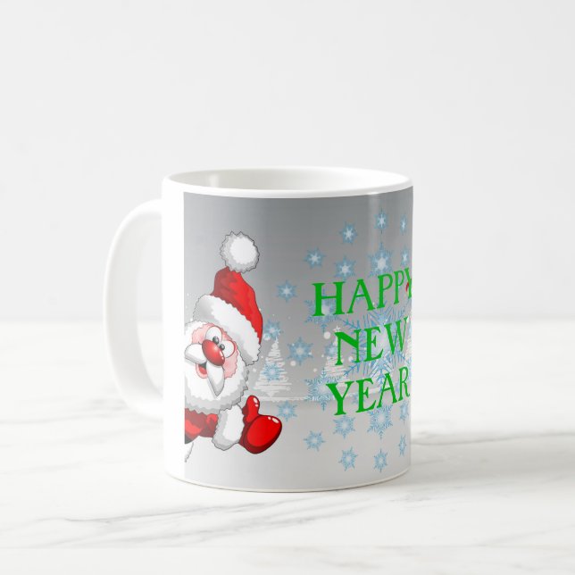 Happy New Year 11 oz Classic Mug (Front Left)