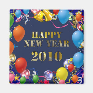 Happy New Year 2010 Magnet