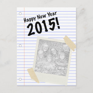 happy new year 2015 holiday postcard