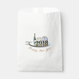 Happy New Year 2018 Favour Bags