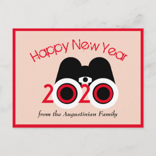 HAPPY NEW YEAR 2020 Vision Customised Seasonal Postcard