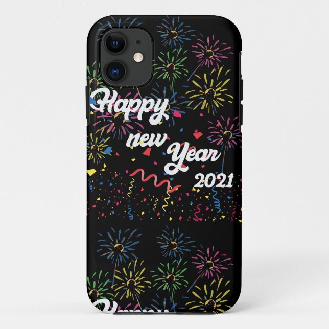 happy new year 2021 Case-Mate iPhone case (Back)