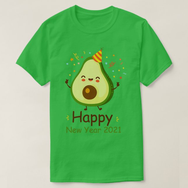 Happy New Year 2021 T-Shirt (Design Front)