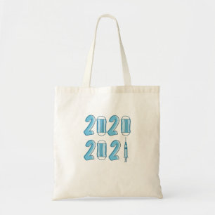 happy new year 2021 tote bag