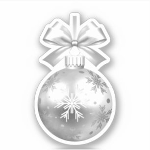 happy new year 2022 ornament sticker