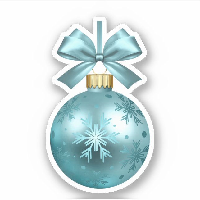 happy new year 2022 ornament sticker (Front)