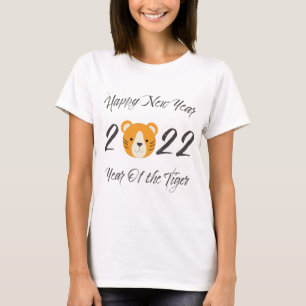 Happy New Year 2022 Year of the Tiger T-Shirt