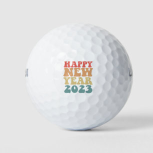 Happy New Year 2023 New Years Eve Gift  Golf Balls