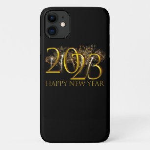 Happy New Year 2023 New Years Eve Party Supplies Case-Mate iPhone Case