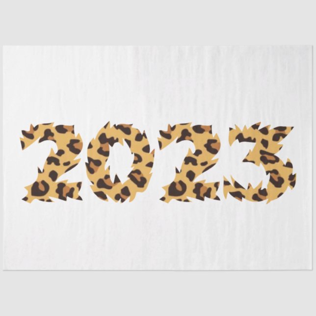 Happy New Year 2023   Tissue Paper (Front)