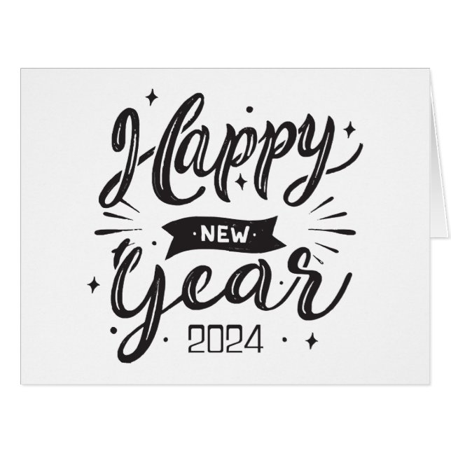 Happy new year 2024  (Front Horizontal)