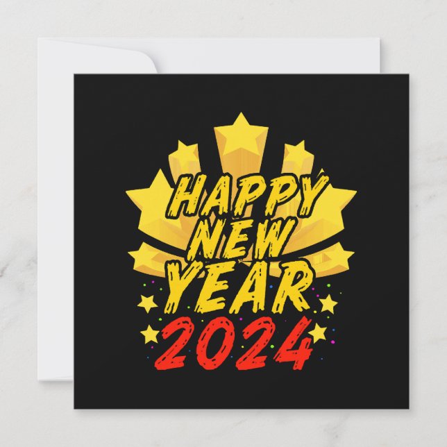 Happy New Year 2024  (Front)