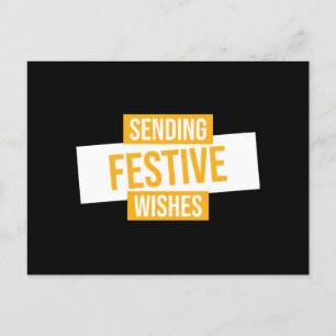 Happy new year 2024 -sending festive wishes holiday postcard