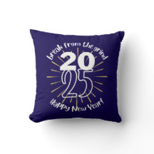 Happy New Year 2025 BFTG Pillow