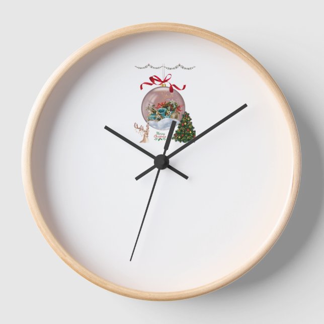 Happy new year 2025 clock (Front)