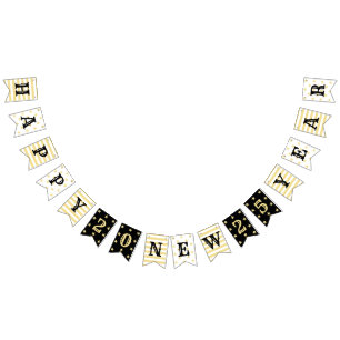 Happy New Year 2025 Home Shop Office Party Banner