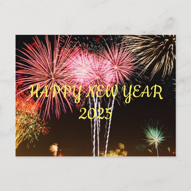 HAPPY NEW YEAR 2025 POSTCARD (Front)