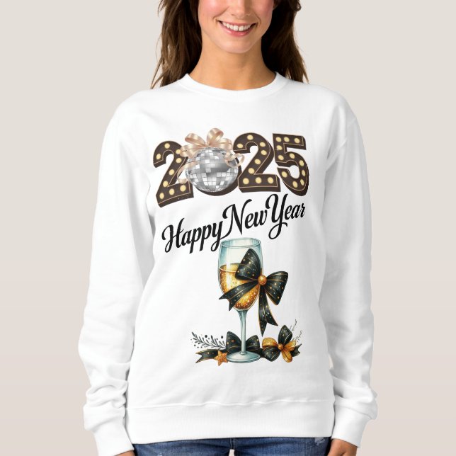 Happy New Year 2025 Sweatshirt (Front)