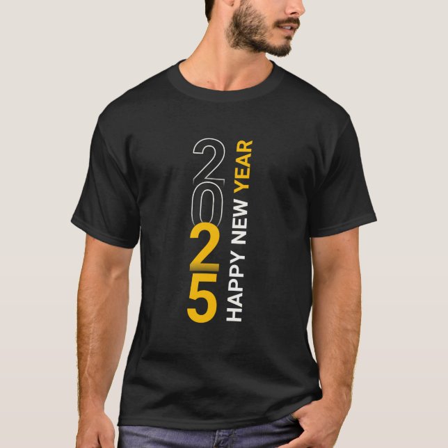 happy new year 2025 t-shirt (Front)