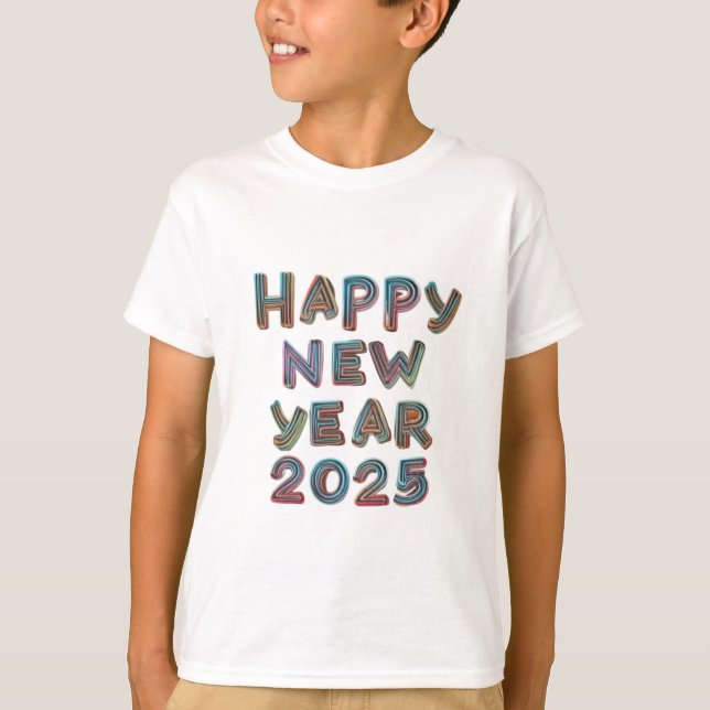 Happy New Year 2025***** T-Shirt (Front)