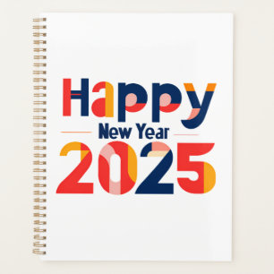 Happy New Year 2025:Year Of Possibilities Optimist Planner