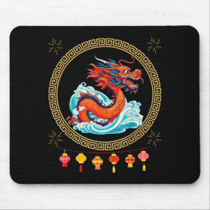 Happy New Year 2025 Year Of The Dragon Chinese Zod Mouse Pad