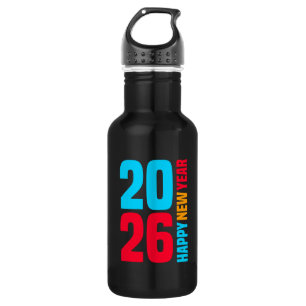 Happy New Year 2026-34568 532 Ml Water Bottle