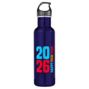 Happy New Year 2026-34568 710 Ml Water Bottle