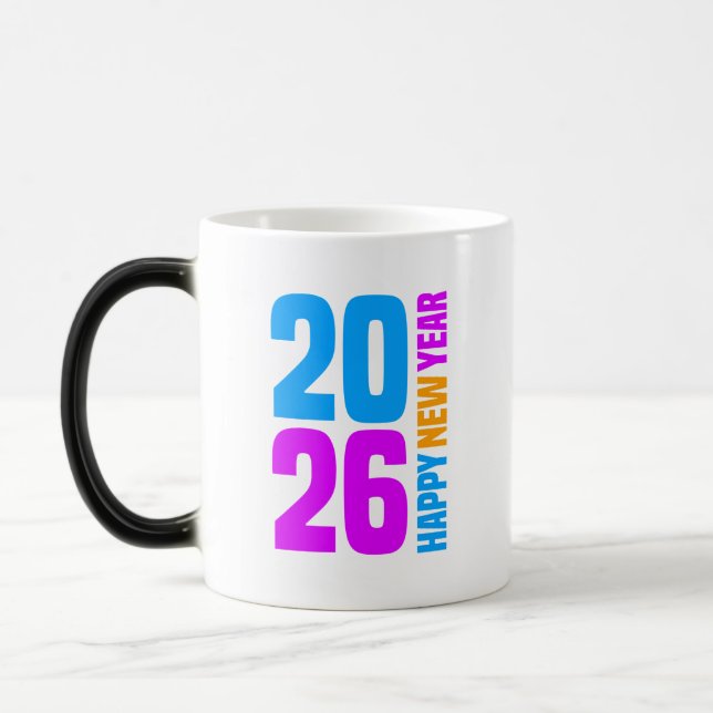 Happy New Year 2026-34568 Magic Mug (Left)