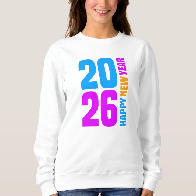 Happy New Year 2026-34568 Sweatshirt (Front)