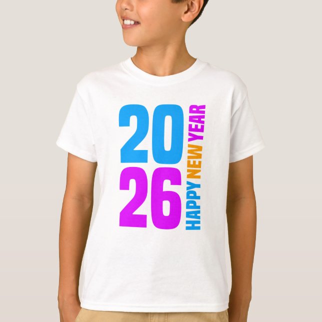 Happy New Year 2026-34568 T-Shirt (Front)