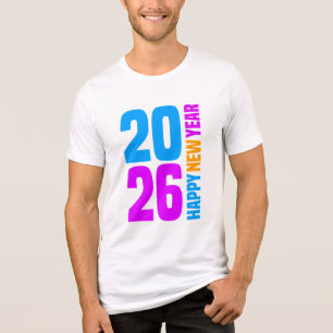 Happy New Year 2026-34568 Tri-Blend Shirt