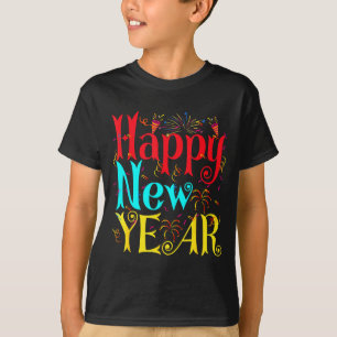 Happy New Year 2026 And Merry Christmas New Year E T-Shirt