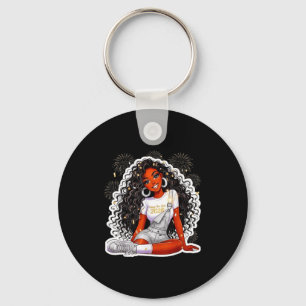 Happy New Year 2026 Black Girl Magic Melanin Key Ring