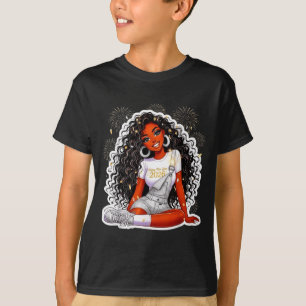 Happy New Year 2026 Black Girl Magic Melanin  T-Shirt