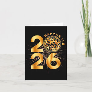 Happy New Year 2026 Card
