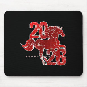 Happy New Year 2026 Chinese New Year 2026 Year Of  Mouse Pad