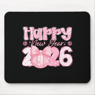 Happy New Year 2026 Eve Party Family Matching Men Mouse Pad
