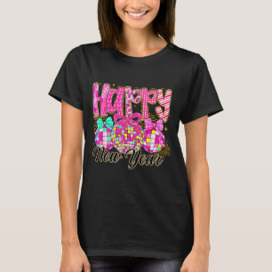 Happy New Year 2026 Family Celebration New Years E T-Shirt