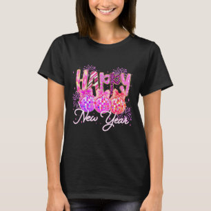 Happy New Year 2026 Family Celebration New Years E T-Shirt