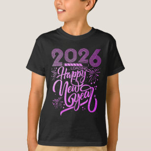Happy New Year 2026 Fireworks Party Premium T-Shirt