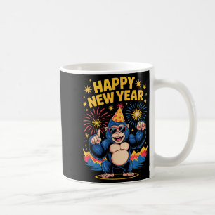 Happy New Year 2026 Funny Kids Bigfoot Lovers Part Coffee Mug