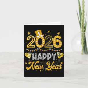 Happy New Year 2026 Funny New Years Eve Party Men  Card