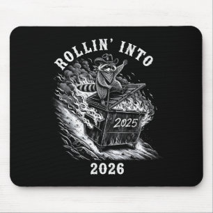Happy New Year 2026 Goodbye 2025 Hello 2026 Family Mouse Pad